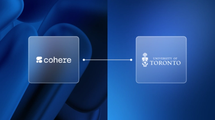 Cohere and University of Toronto logos