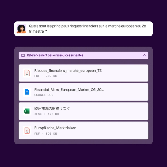Visuel de la section Maîtrise de plus de 100 langues clés pour le commerce international
