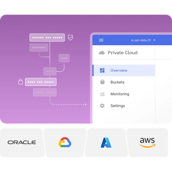 Virtual private cloud UI graphic