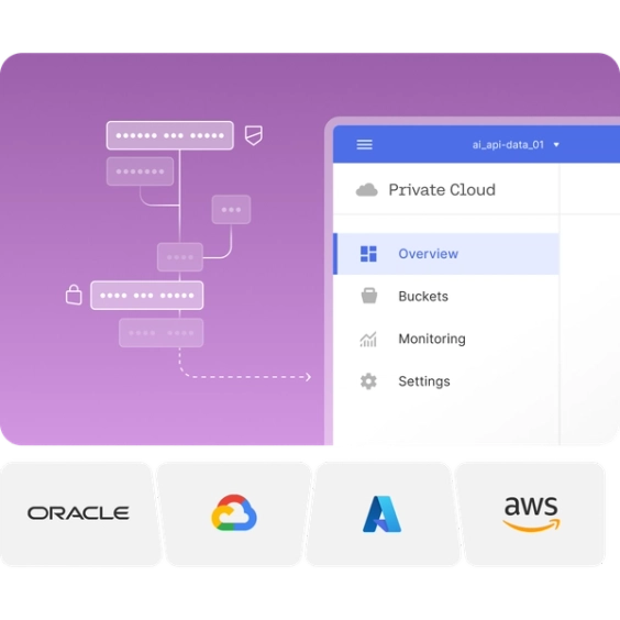 Virtual private cloud UI graphic