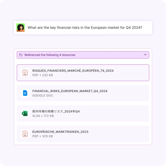 Fluent in 100+ global business languages section graphic