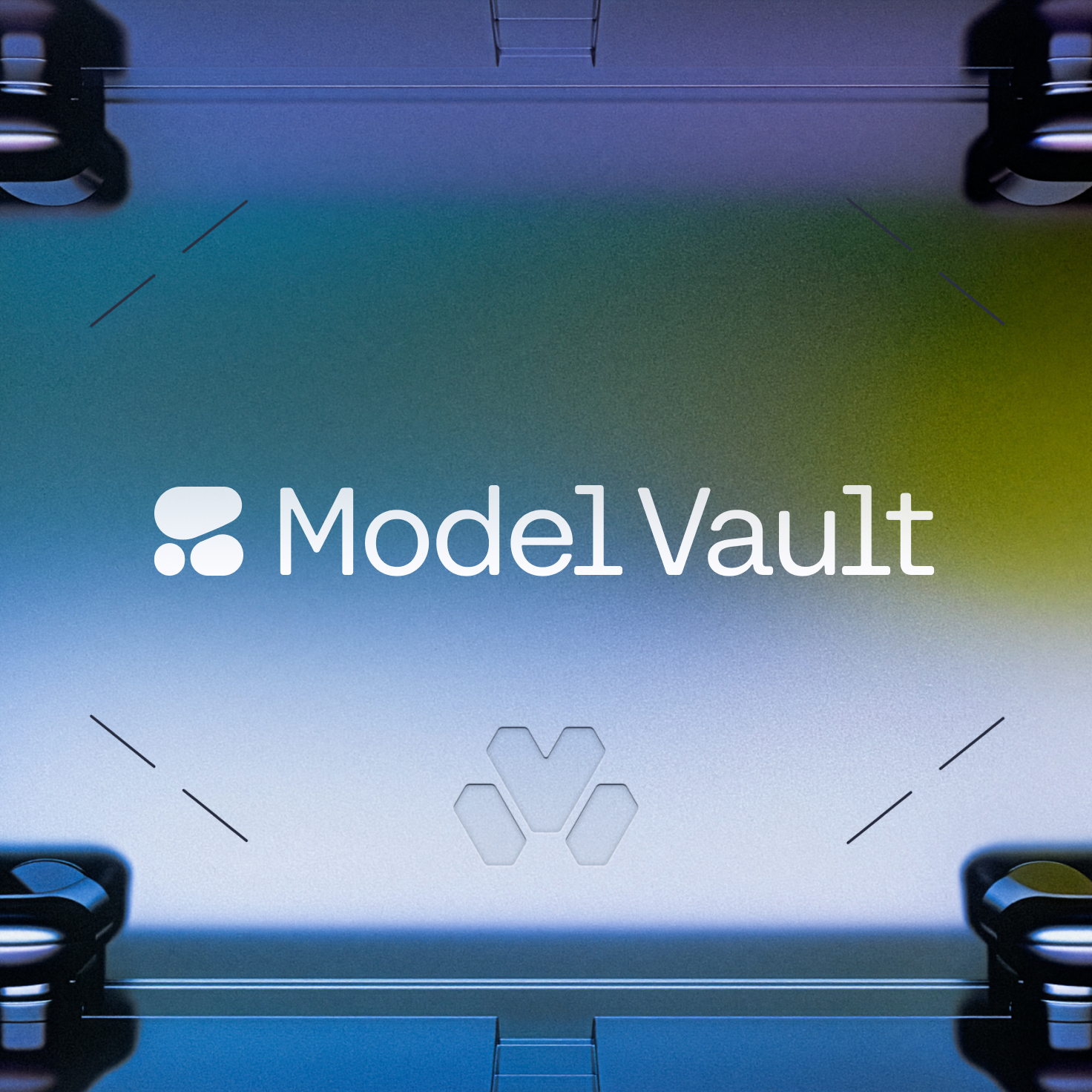 Model Vault 페이지 주요 그래픽
