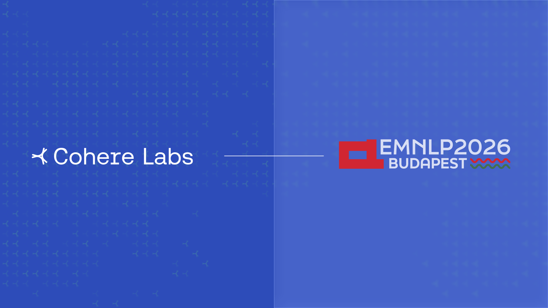 Cohere Labs and EMNLP 2026, Budapest