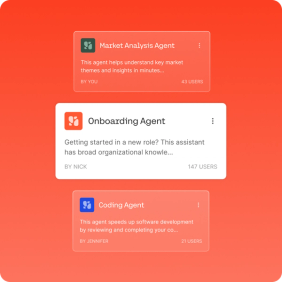 AI Agents diagram UI