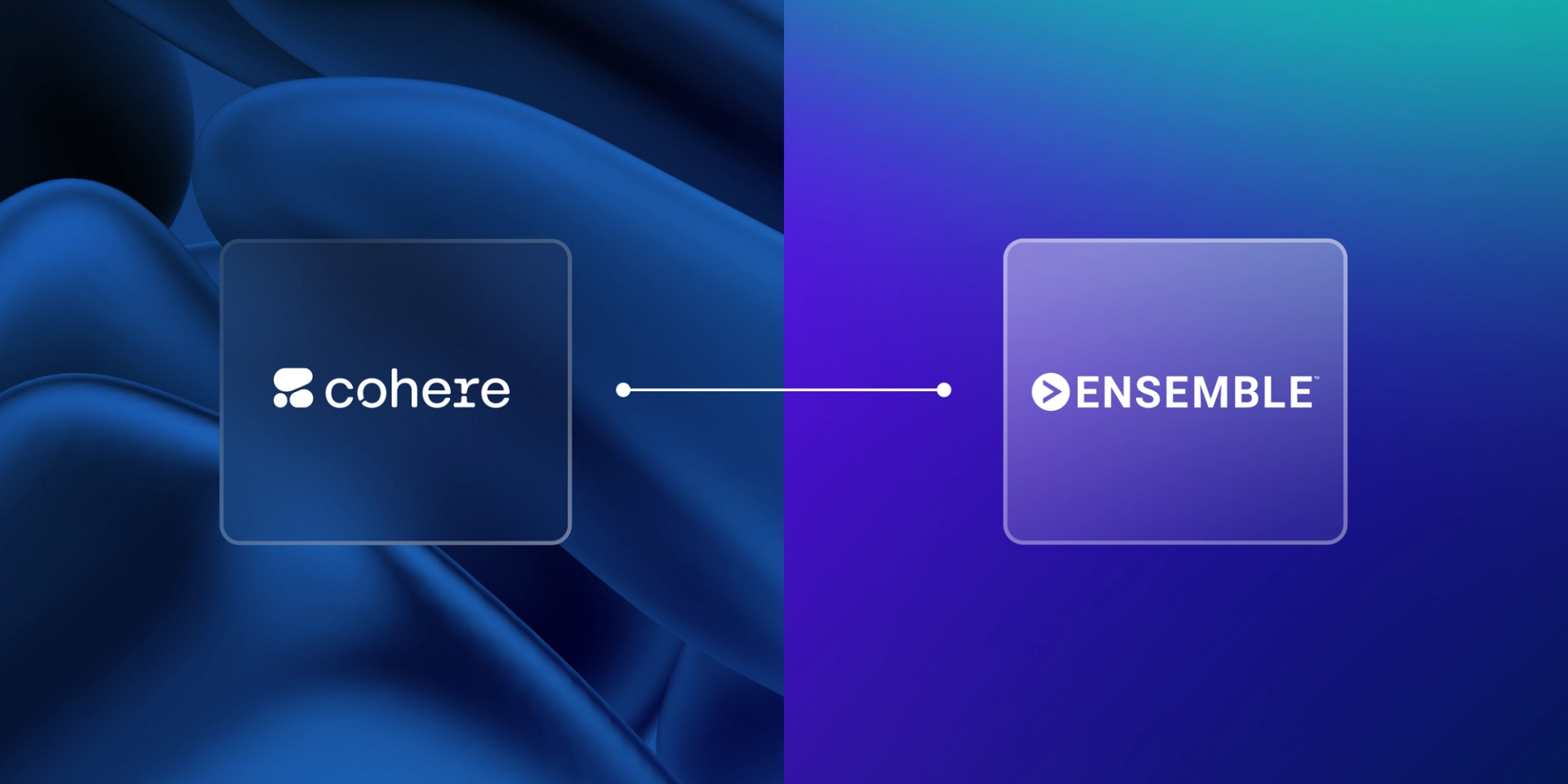 Cohere and Ensemble logos