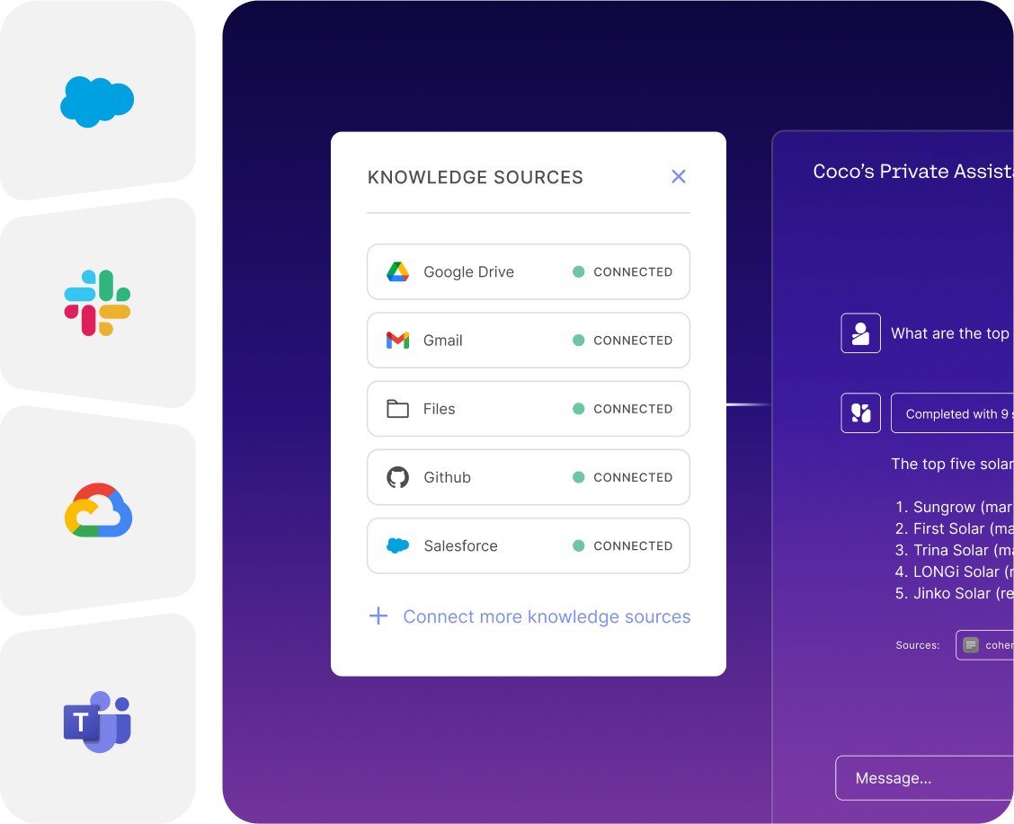 Connectors for your data sources graphic