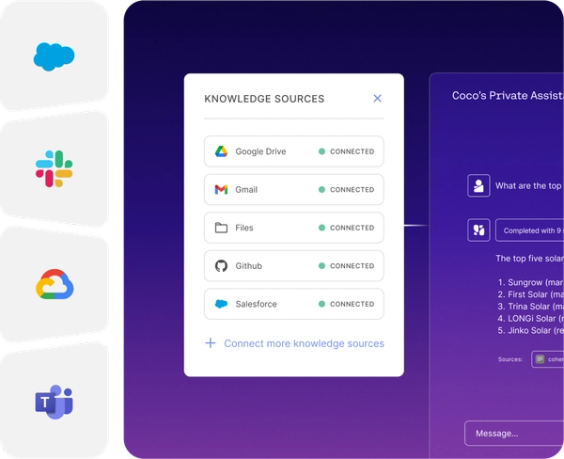Connectors for your data sources graphic
