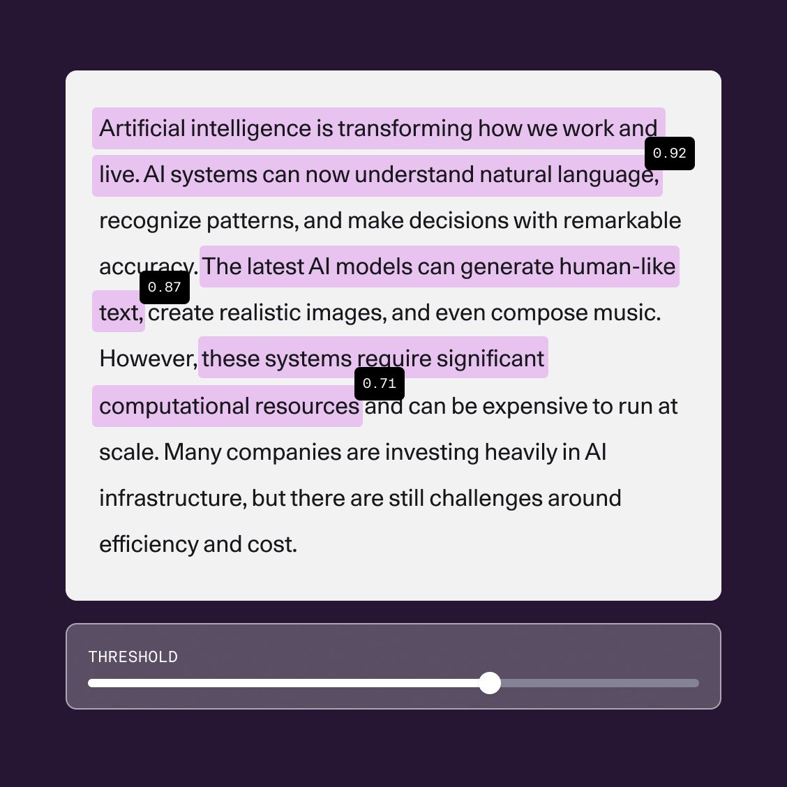 Pinpoint answers with Context Focus