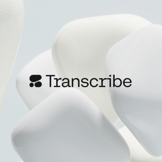 Transcribe page featured graphic