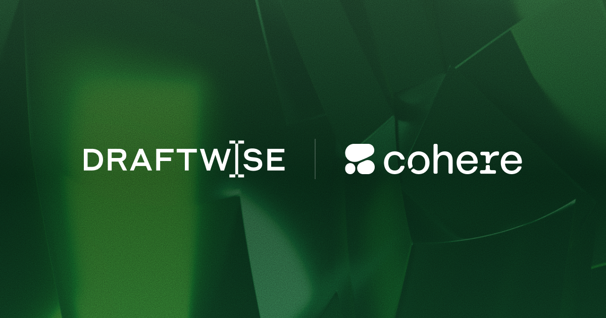 Draftwise Logo DraftWise and Cohere: AI for lawyers | Cohere