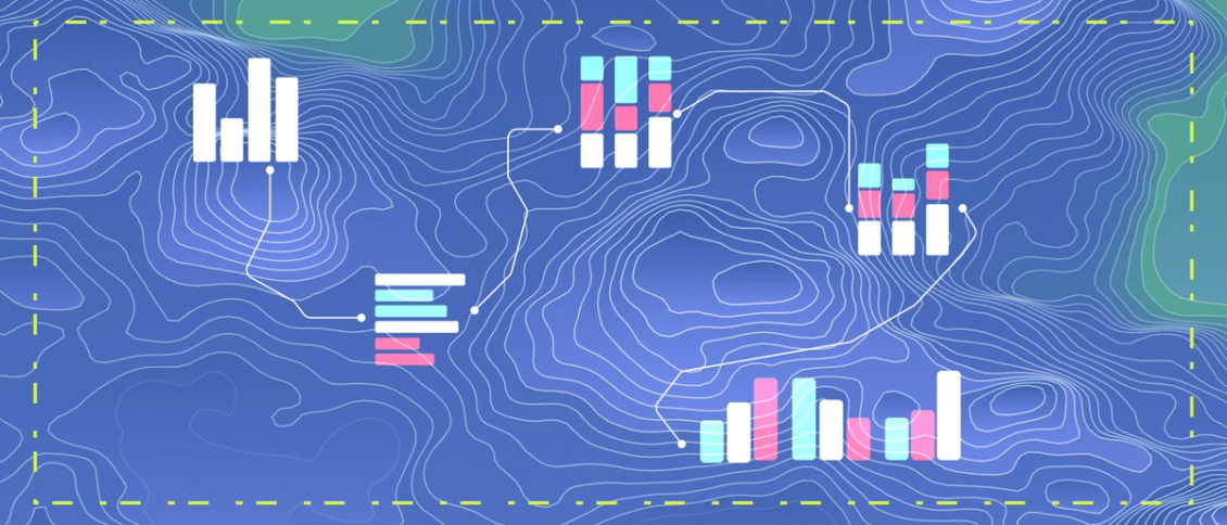 Abstract representation of data visualizations