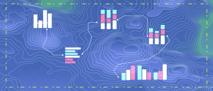 Abstract representation of data visualizations