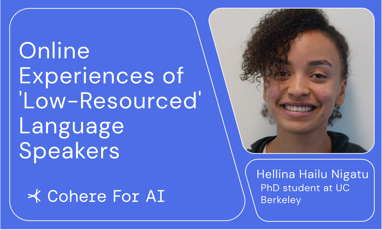 Online Experiences of 'Low-Resourced' Language Speakers