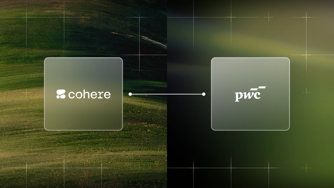 Cohere and PwC logos