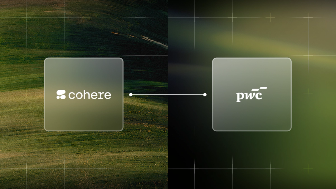 Cohere and PwC logos