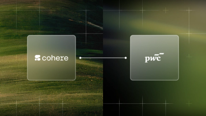 Cohere and PwC logos