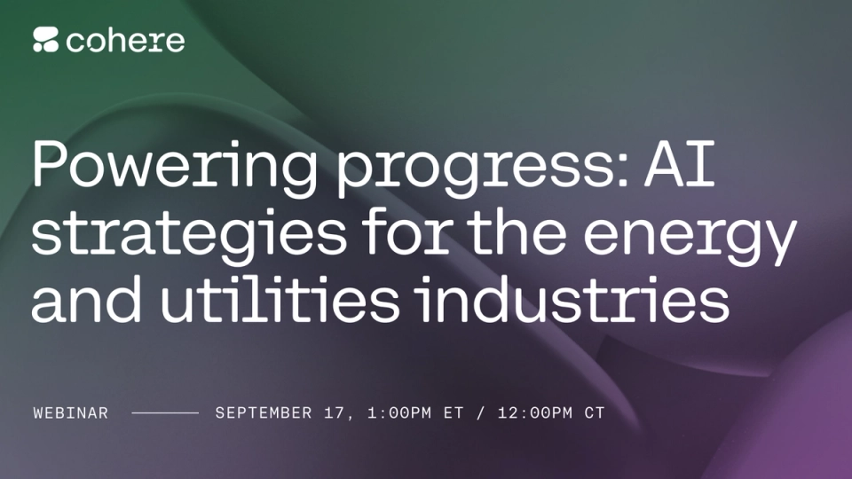 Learn how energy and utilities companies can successfully leverage AI.