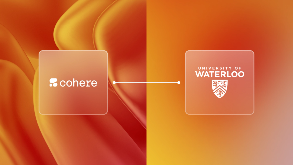 Cohere and University of Waterloo logos