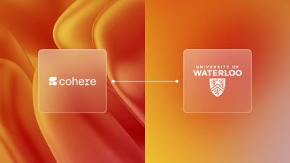 Cohere and University of Waterloo logos