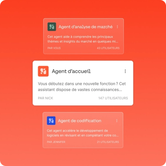 Diagramme d’interface utilisateur Agents IA