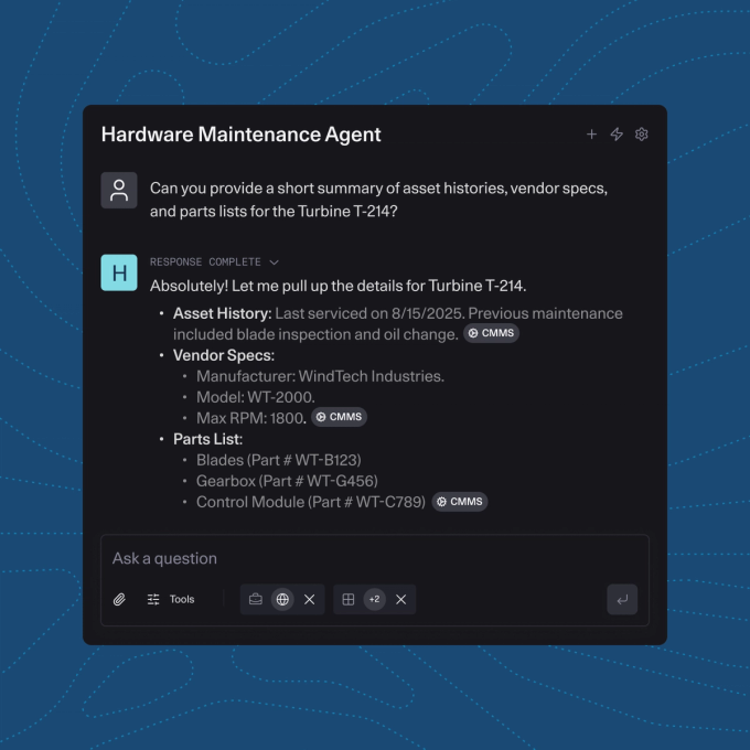 Get instant guidance with an operations copilot
