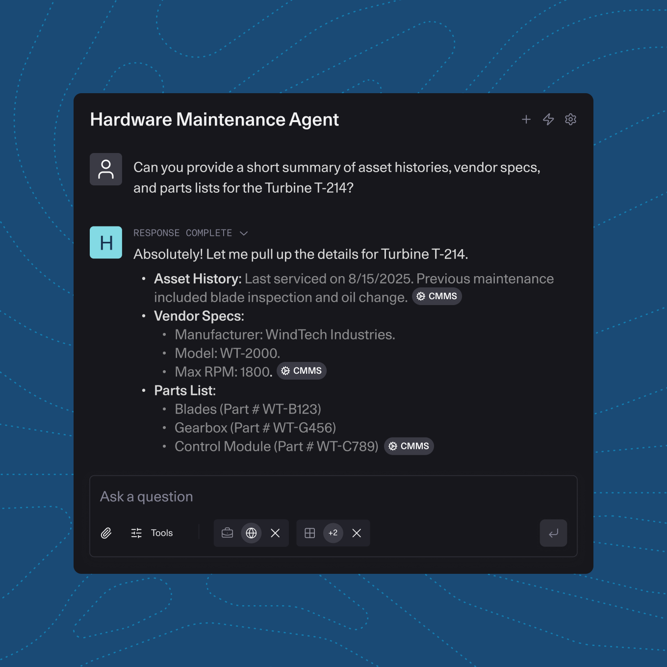 Get instant guidance with an operations copilot