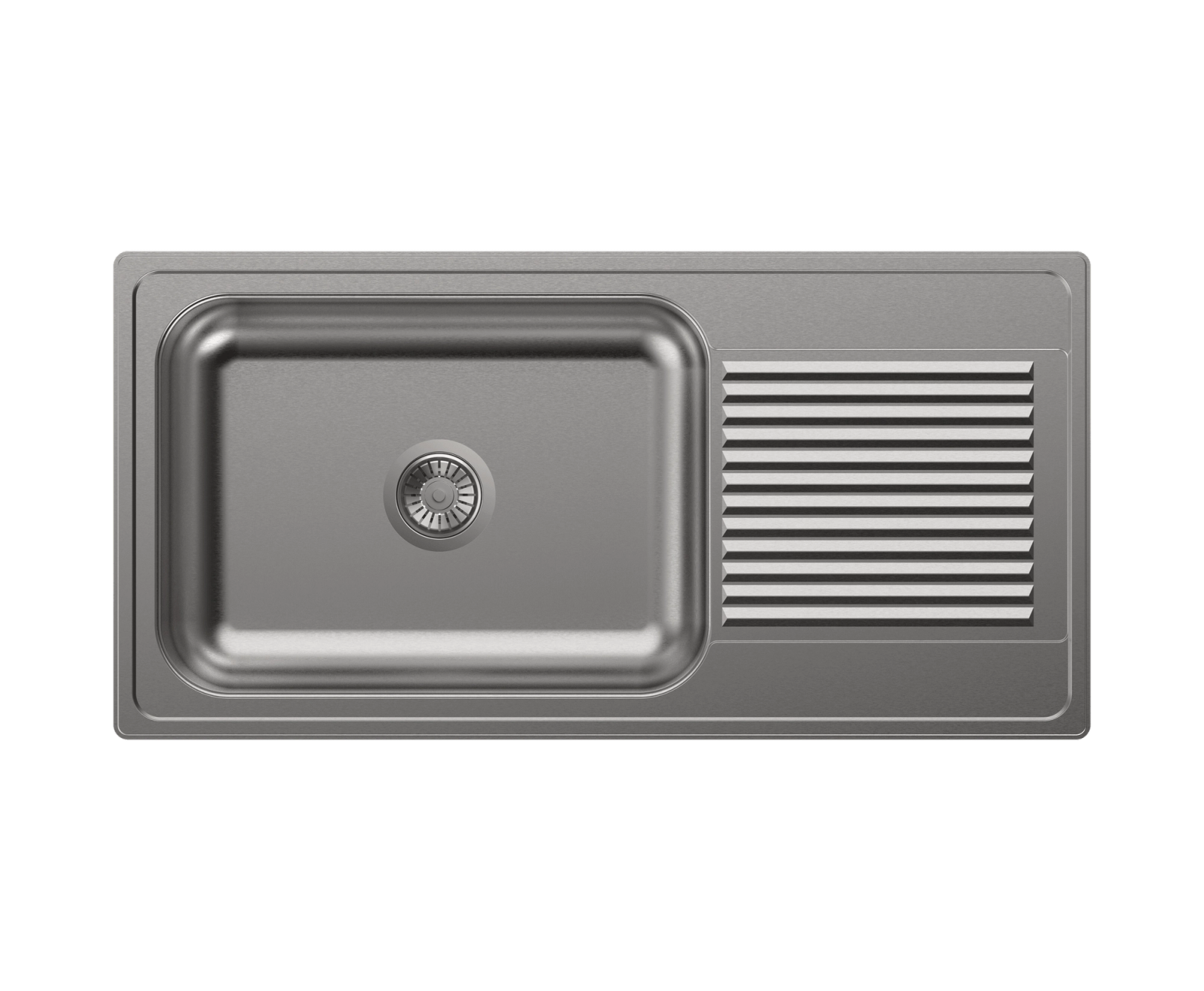 Carysil Vogue Single Bowl With Drainer 40x20x9