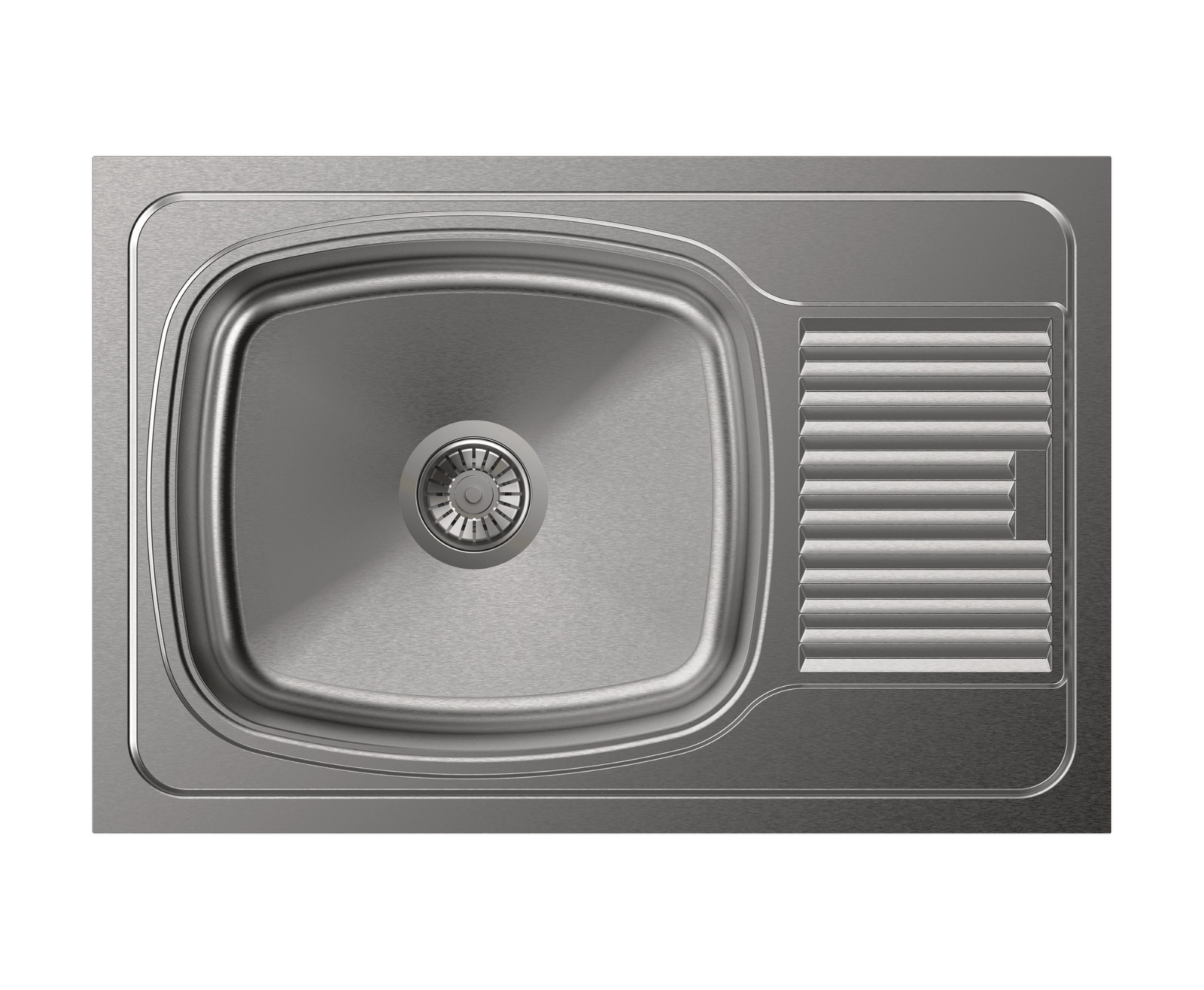 Carysil Vogue Single Bowl With Drainer 27x18x8