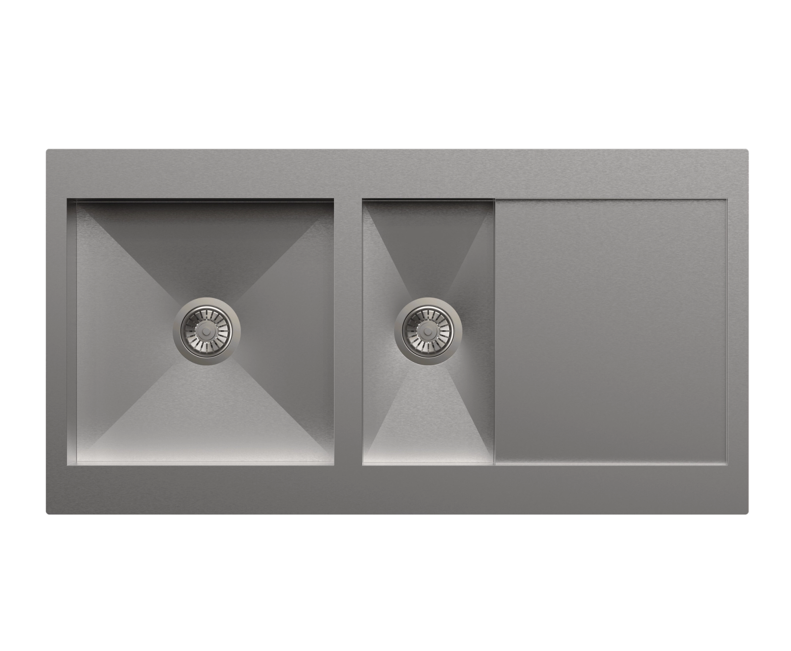 Carysil Rege One and Half and Double Bowl with Drainer 40x20x8