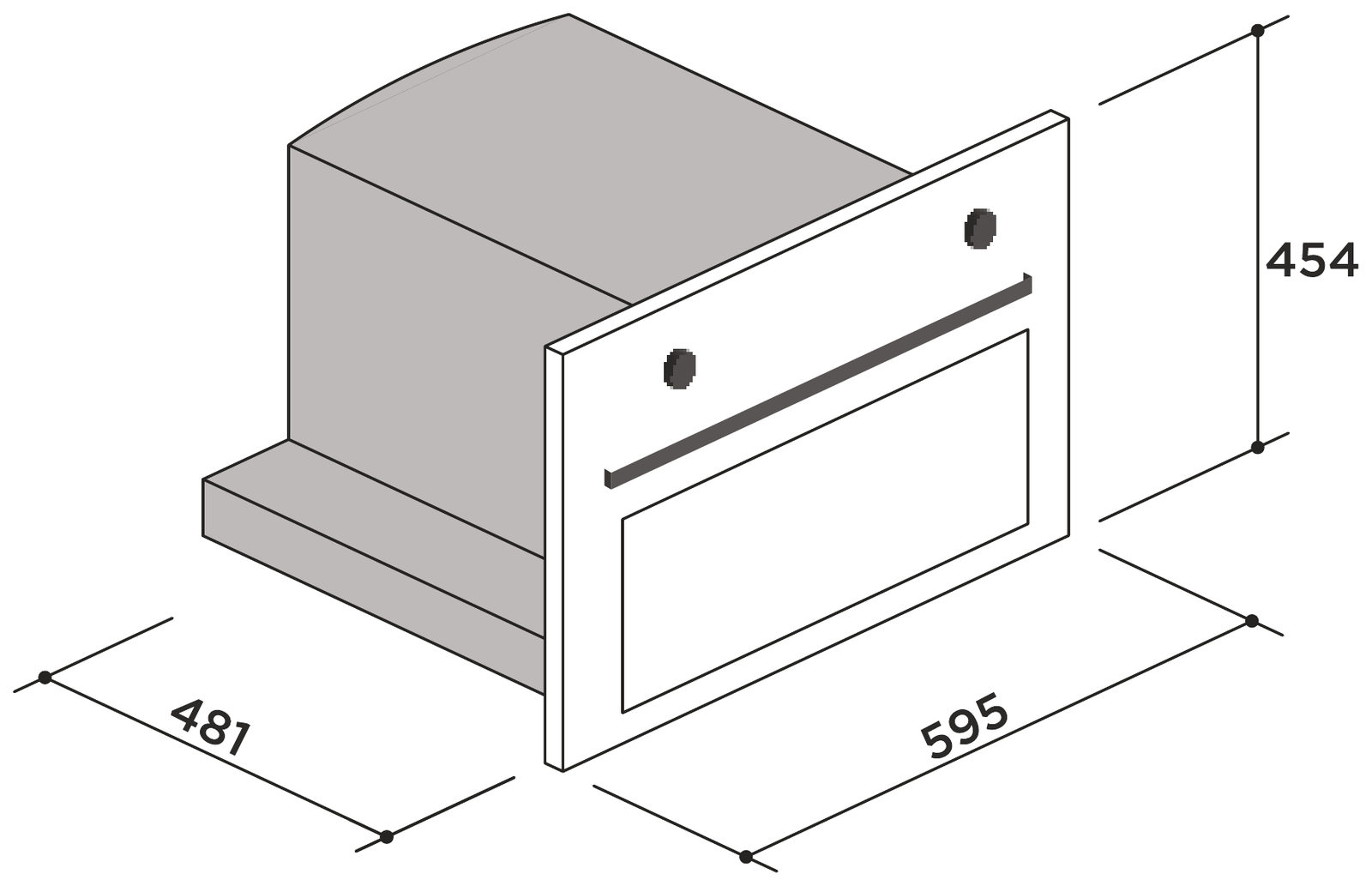 Linear Microwave technical drawing