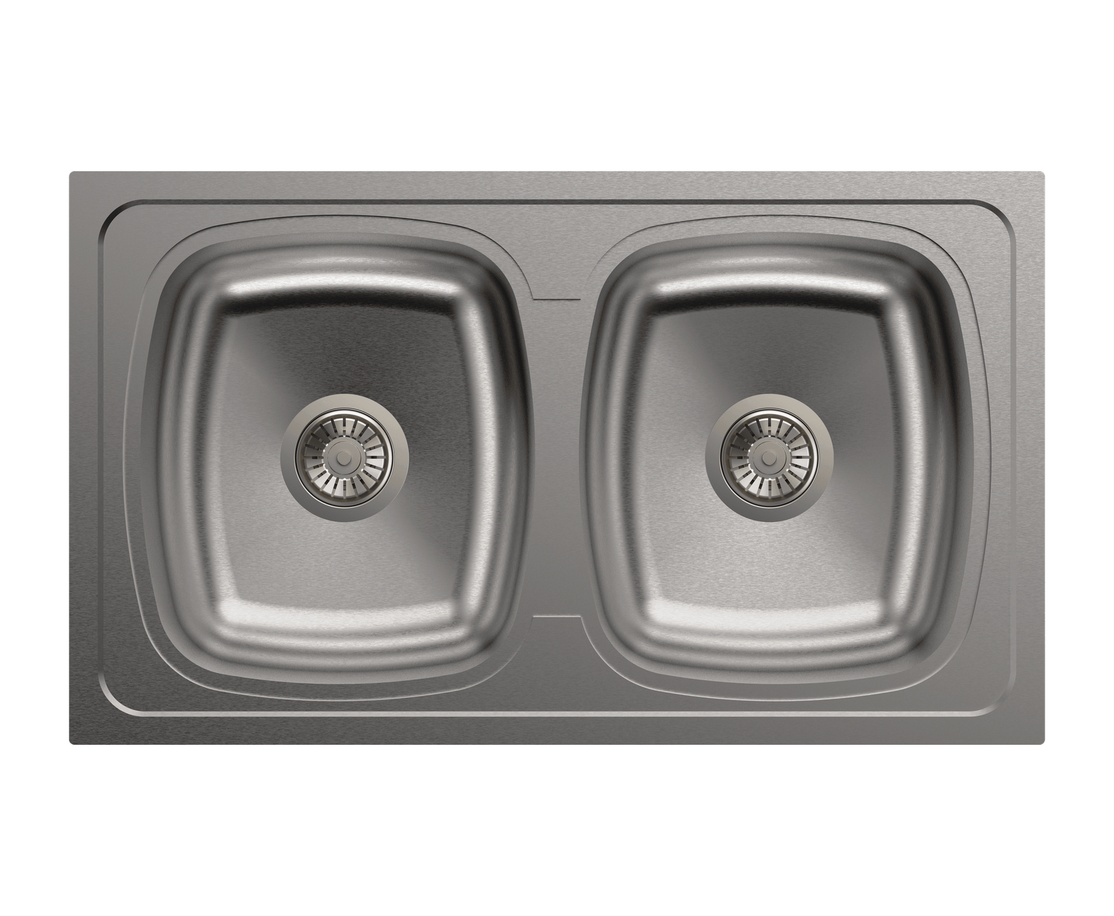 Carysil Elegance Double Bowl 34x20x9