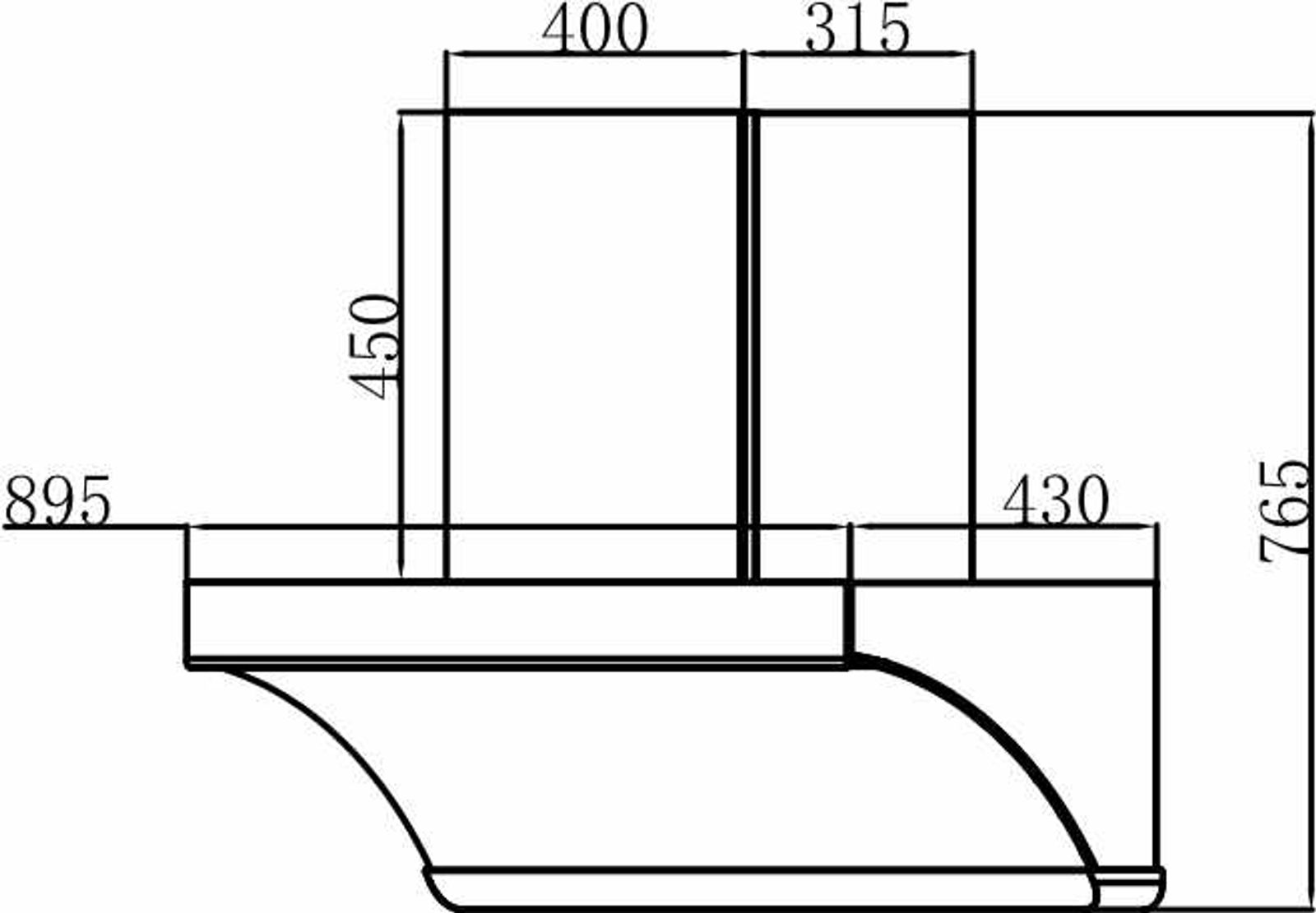 Starship Chimney technical drawing