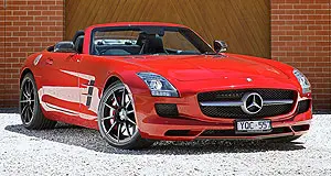 Mercedes Benz SLS roadster released