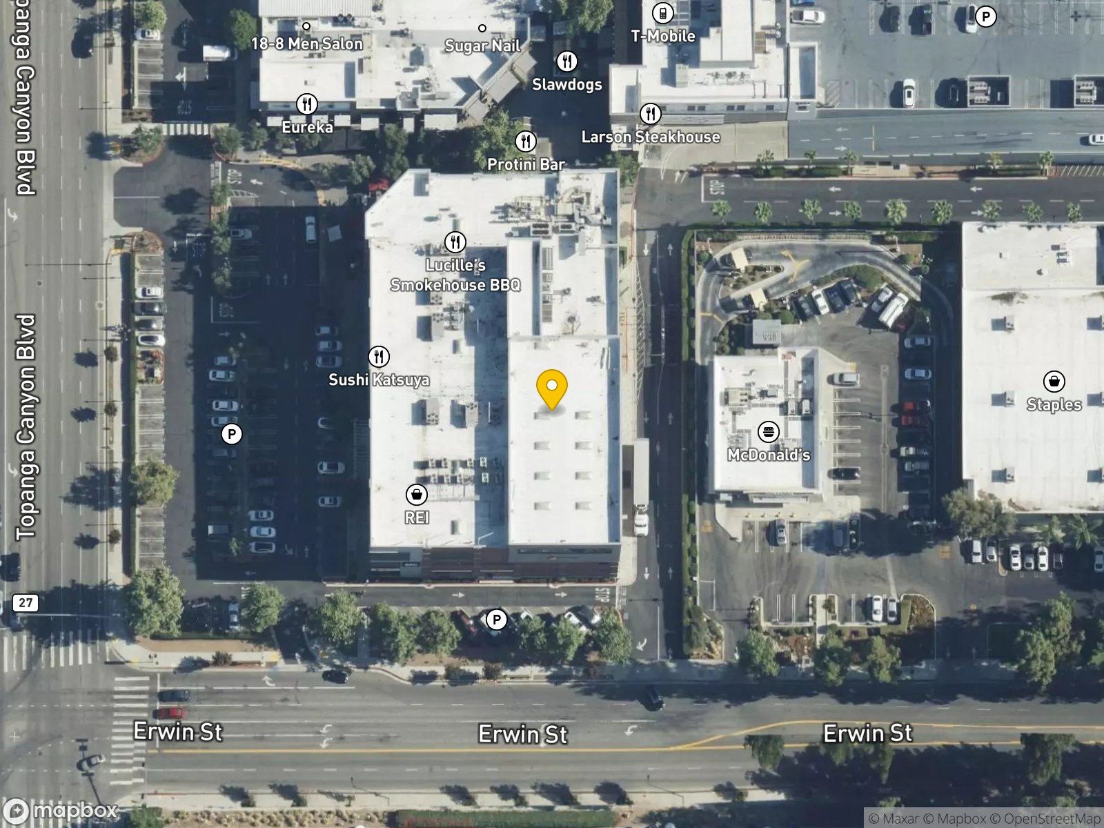 24 Hour Fitness satellite view