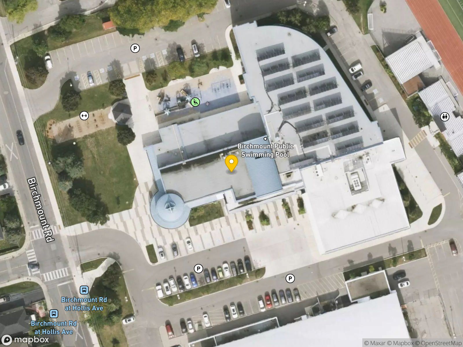 Birchmount Community Centre — satellite view