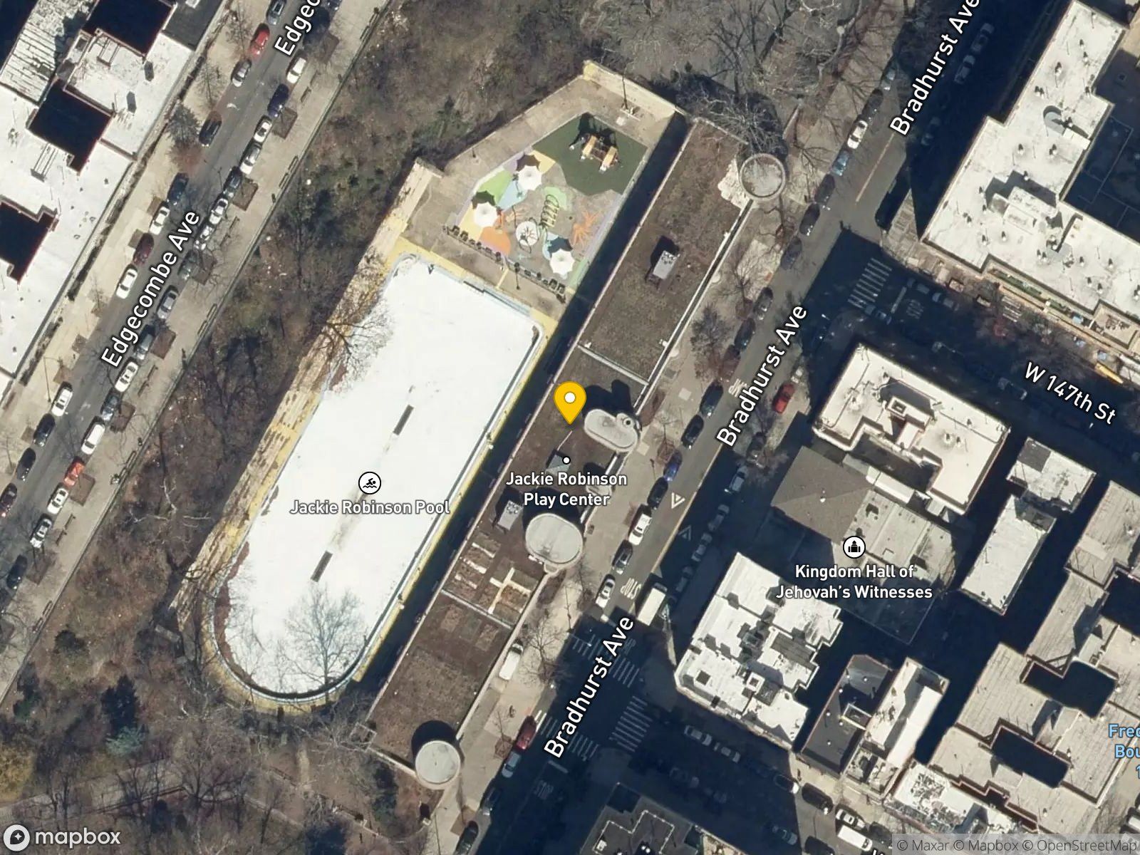 Jackie Robinson Recreation Center satellite view