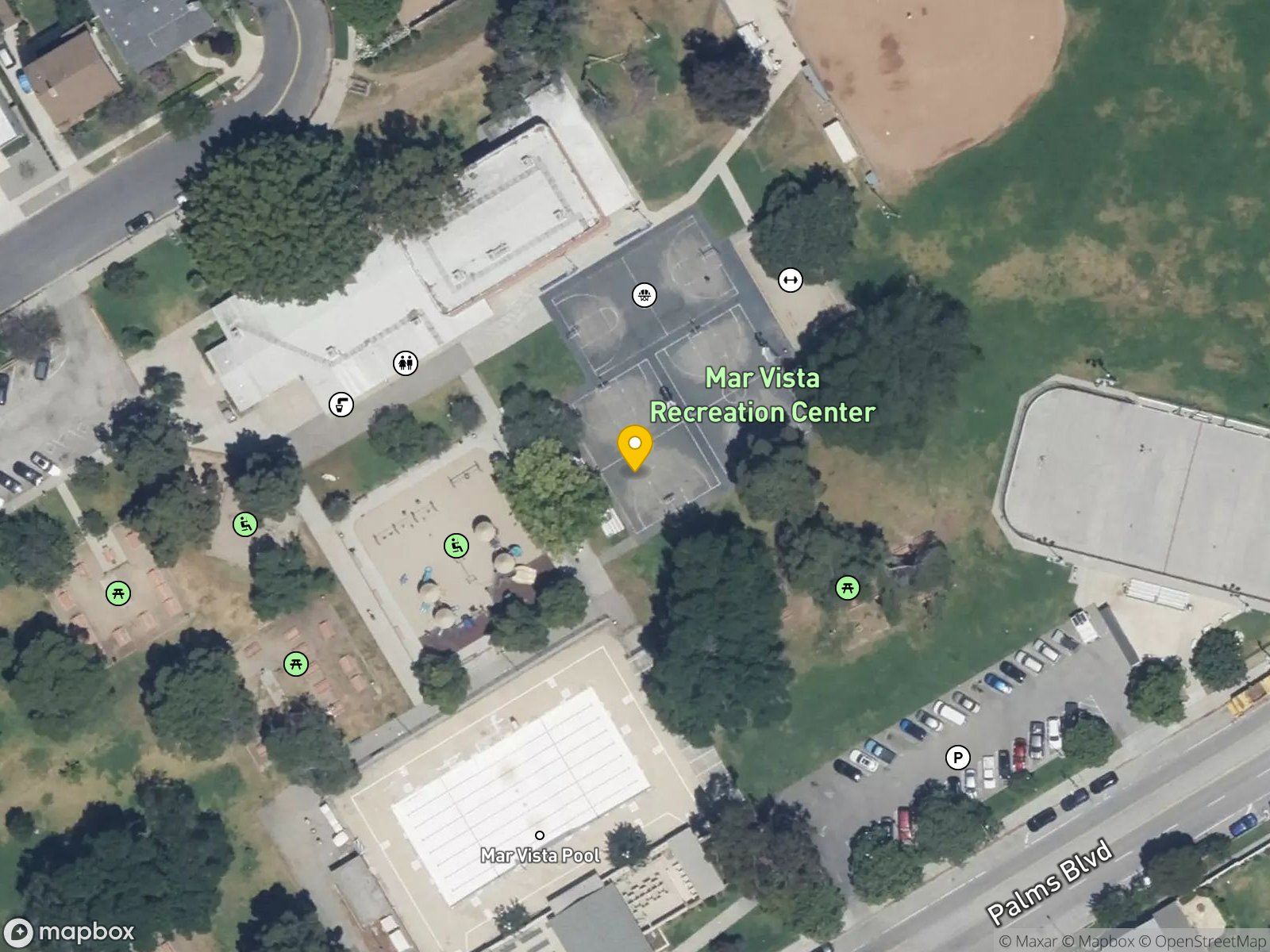 Mar Vista Recreation Center satellite view