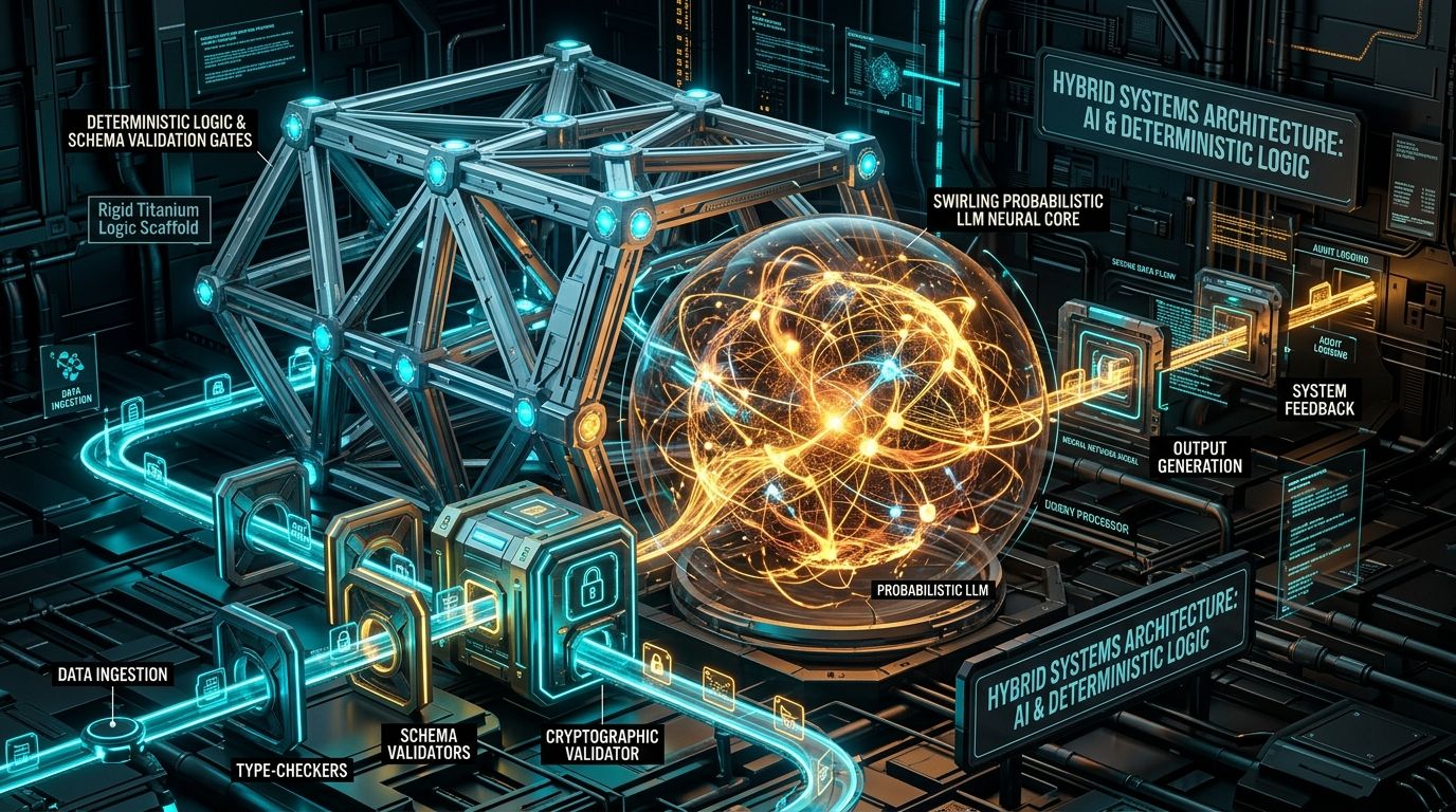Deterministic Logic + AI: Why Good Systems Shouldn't Let the LLM Decide Everything