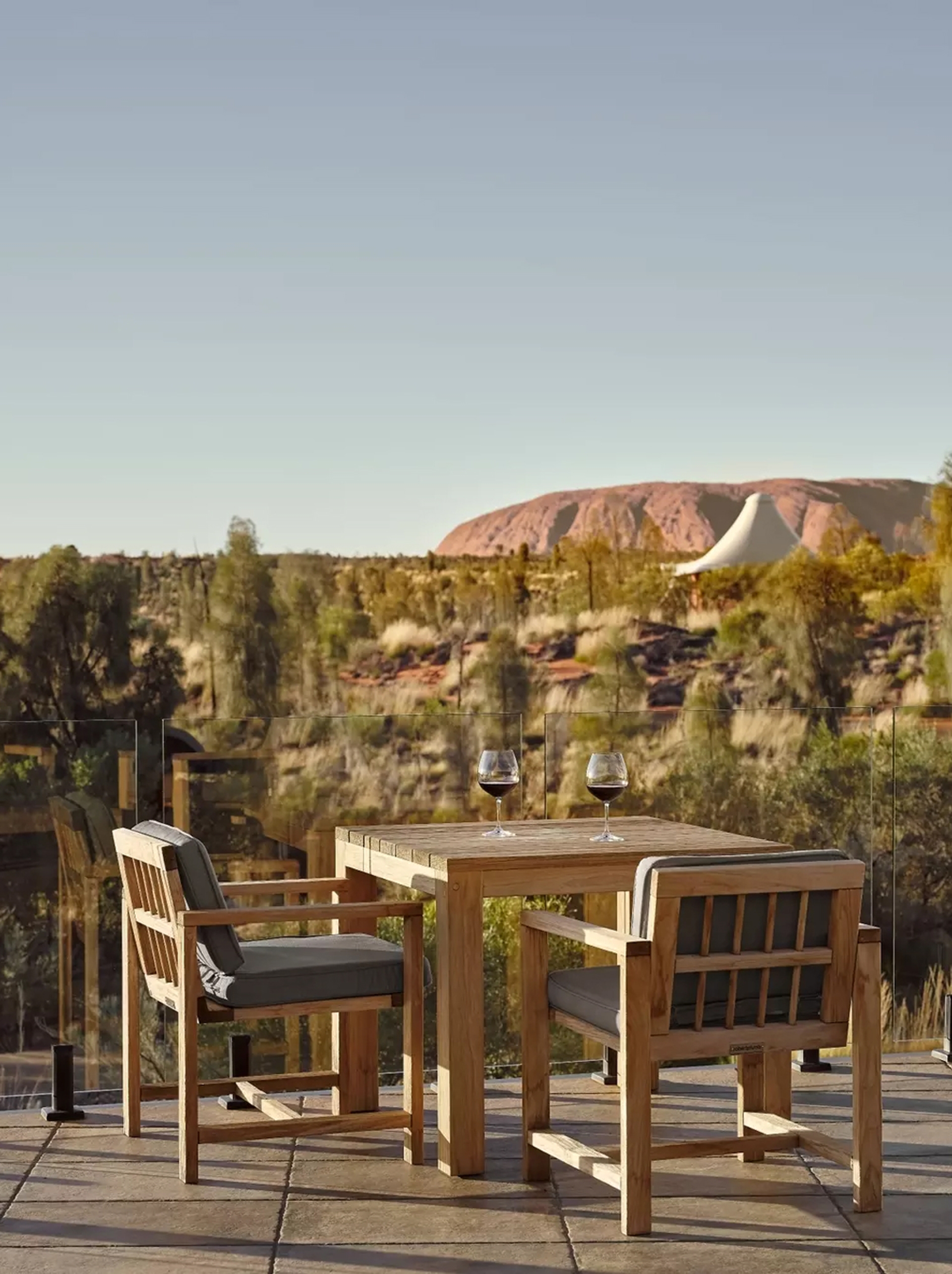 Dine beneath the desert sky in Uluru