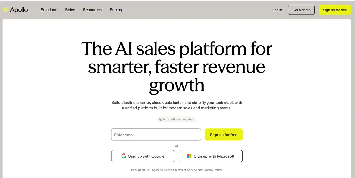 Apollo.io - Outbound, Inbound & Automation tool