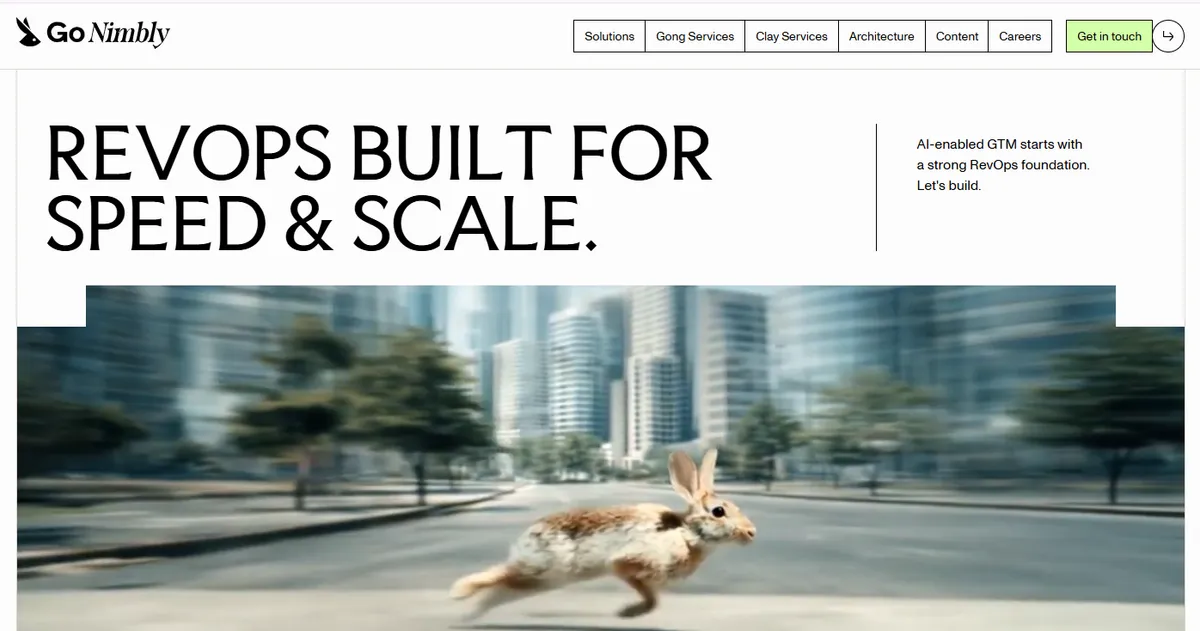 Go Nimbly enterprise GTM systems