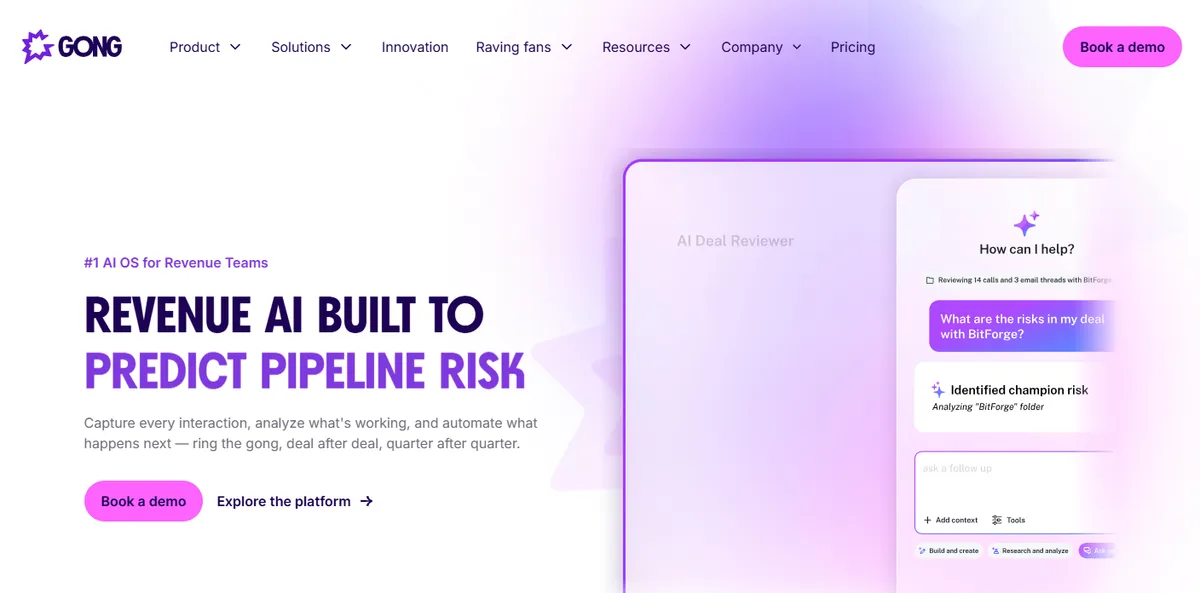Gong - Revenue AI OS