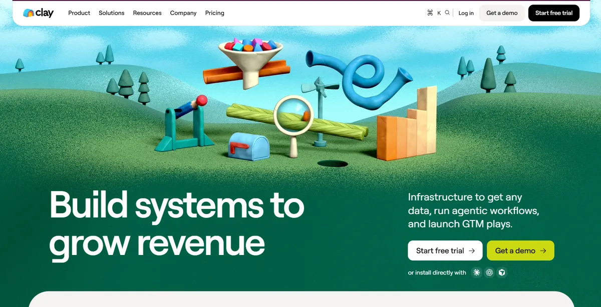 Clay | Build systems to grow revenue