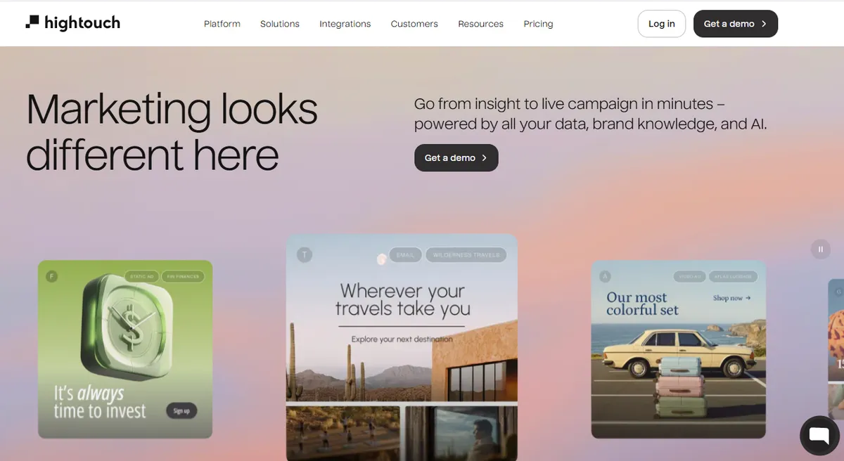 Hightouch AI Platform for Marketers