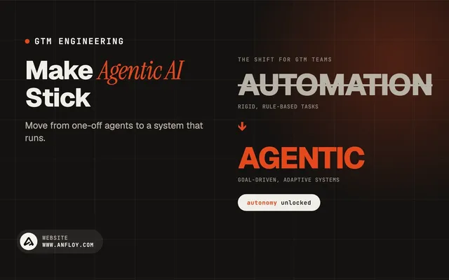 Make Agentic AI Stick