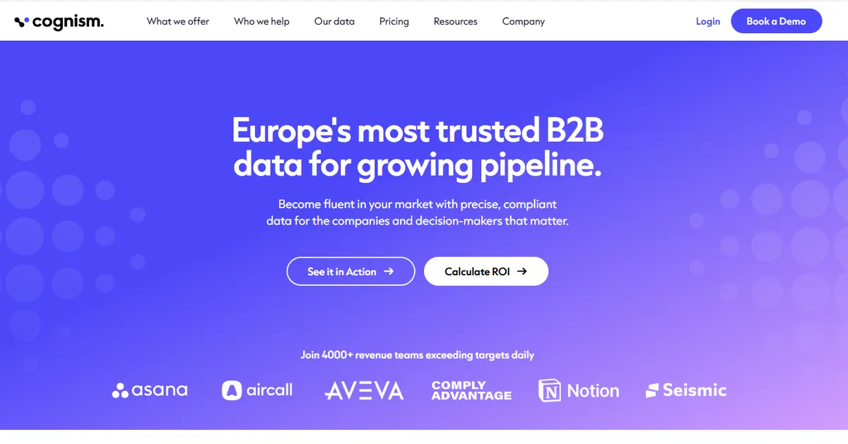 Your No. 1 Choice in Premium Sales Intelligence | Cognism
