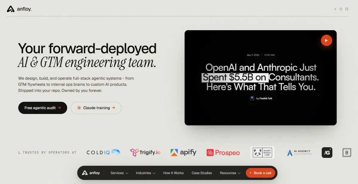Anfloye Home Page