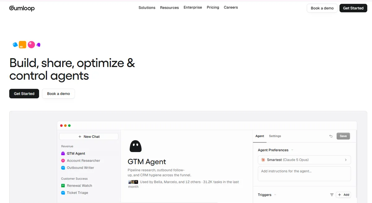Gumloop: Build AI agents for work