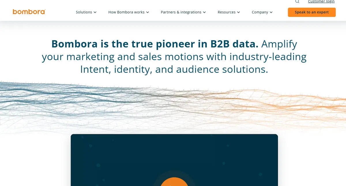 Bombora | B2B data provider for Intent, audience and identity