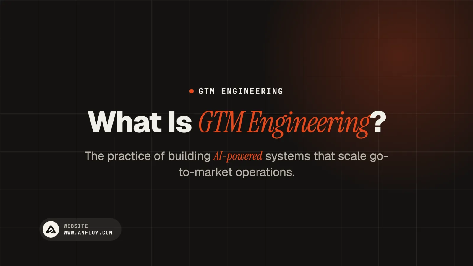 What Is GTM Engineering?